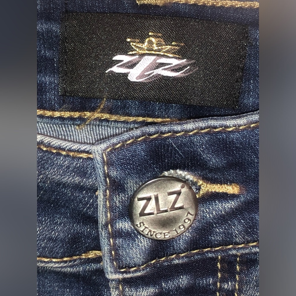 ZLZ JEAN womens Size W30 I 32 Stretch Regular Fit Ankle Skinny - Picture 8 of 11